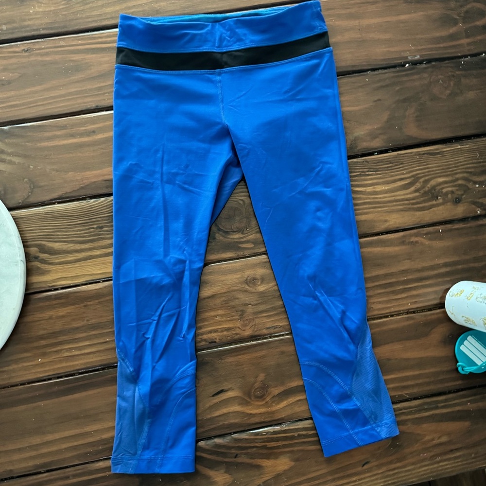 Blue Lululemon Leggings